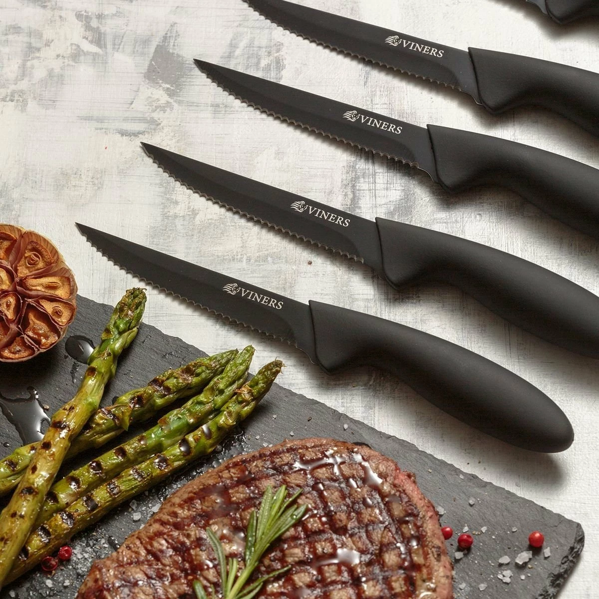 Viners Everyday Steak Knives | Set Of 6 5 Viners Everyday Steak Knives | Set Of 6 - Image 3