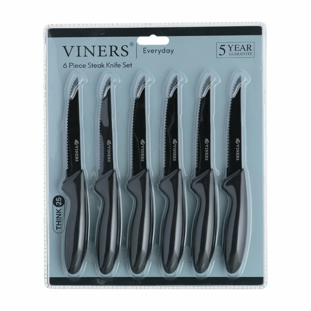 Viners Everyday Steak Knives | Set Of 6 4 Viners Everyday Steak Knives | Set Of 6 - Image 2
