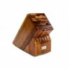 Wusthof Cutlery Wusthof 17-Slot Knife Block | Acacia 2 Wusthof Cutlery Wusthof 17-Slot Knife Block | Acacia -Knife Sets outlet store wusthof acacia knife block